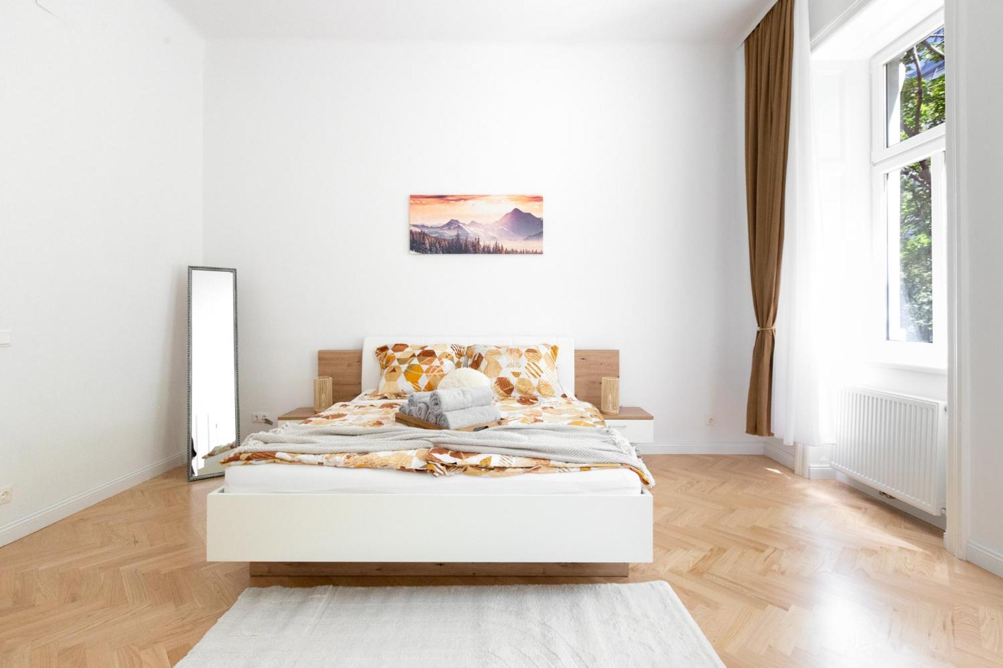 Stilvolle 2 Zimmer Apartment Im Wiener Altbaustil Nahe Donaukanal מראה חיצוני תמונה