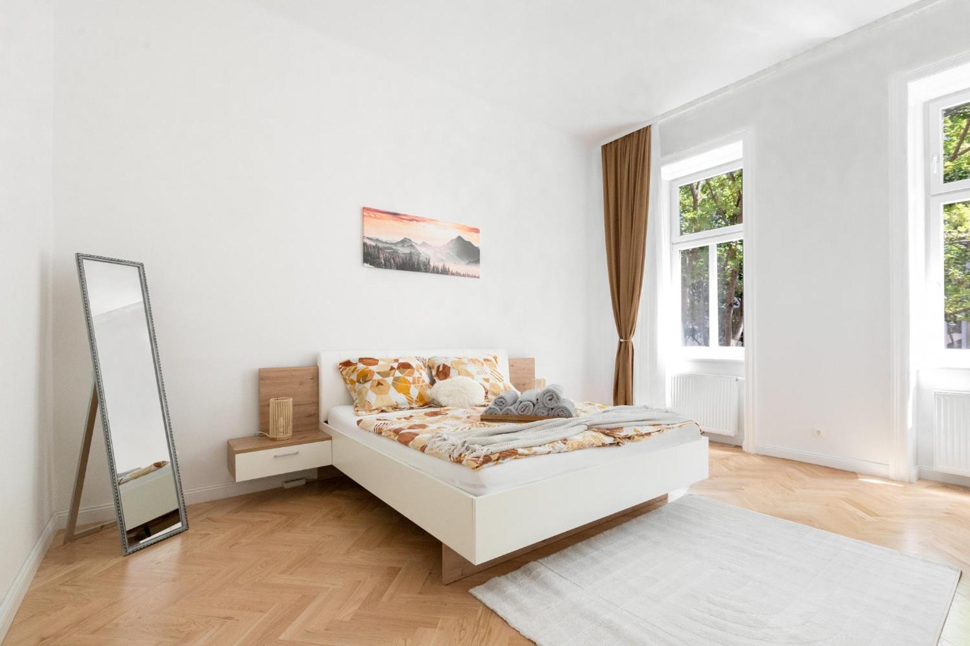 Stilvolle 2 Zimmer Apartment Im Wiener Altbaustil Nahe Donaukanal מראה חיצוני תמונה