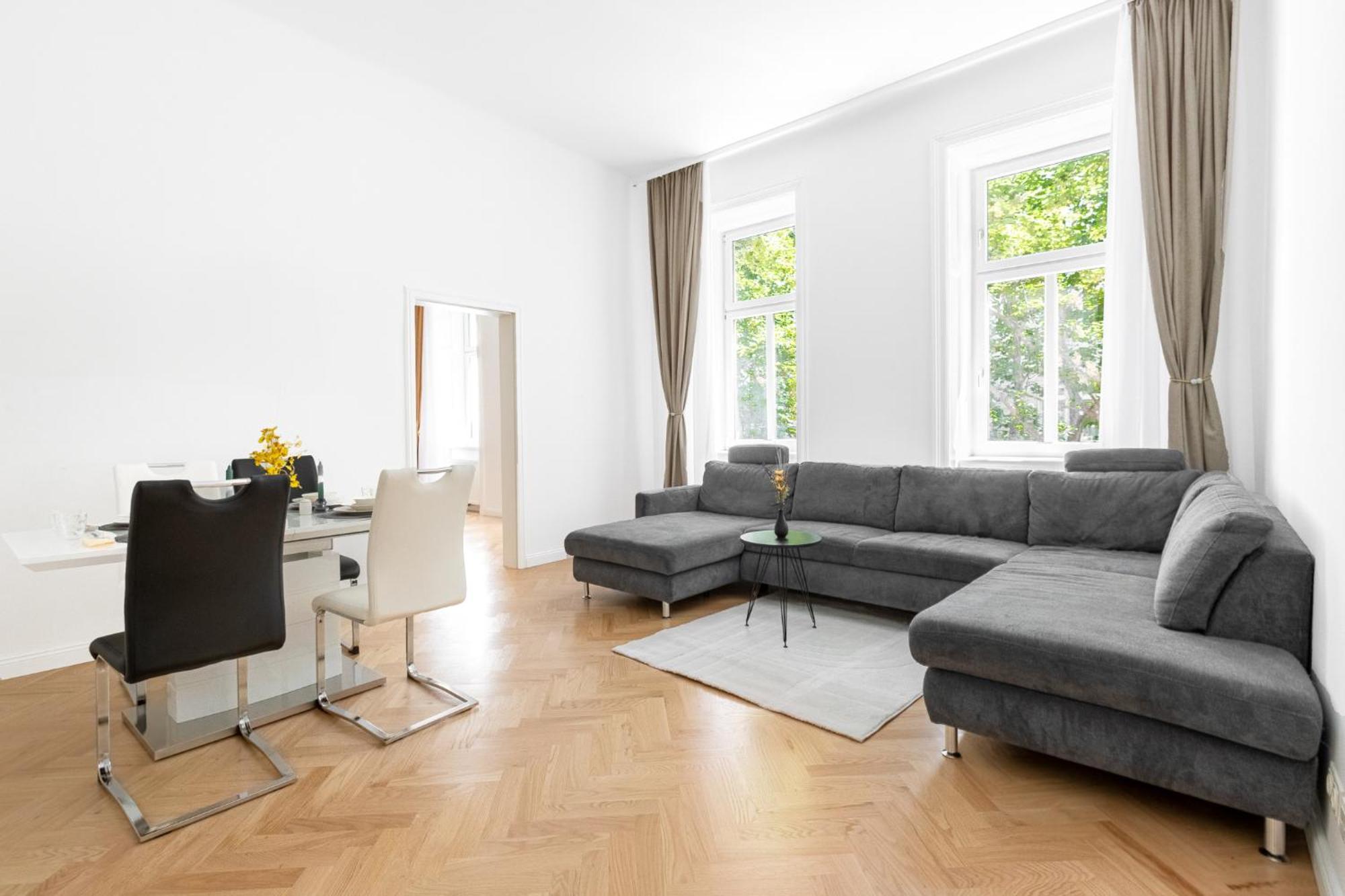Stilvolle 2 Zimmer Apartment Im Wiener Altbaustil Nahe Donaukanal מראה חיצוני תמונה